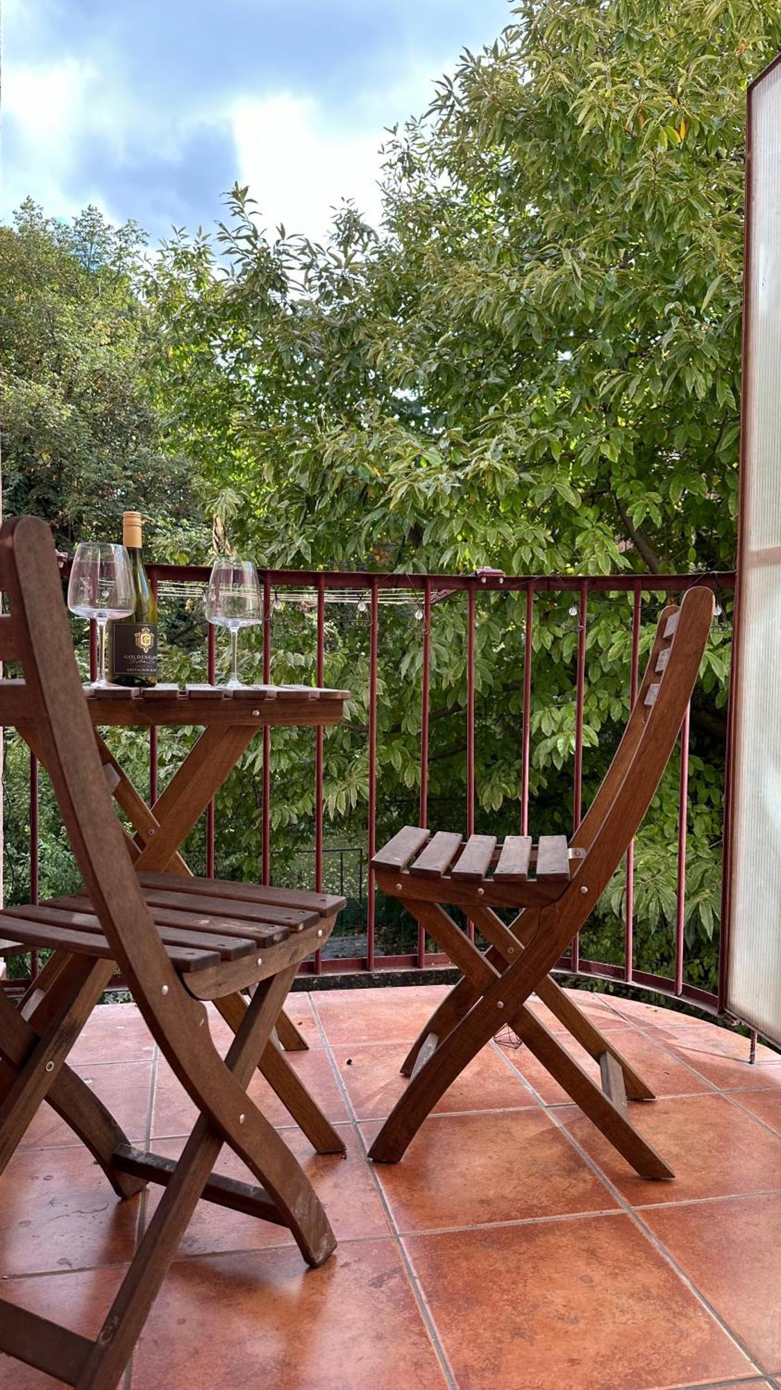 Apartman S Balkonem U Parku & 15 Minut Do Centra Brno Esterno foto